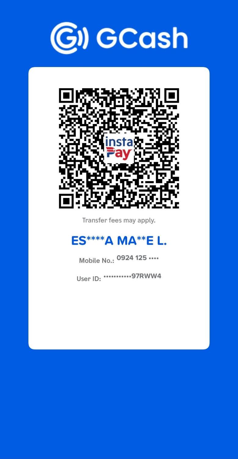GCash InstaPay QR for Estella Marie L., 0924 125 5459